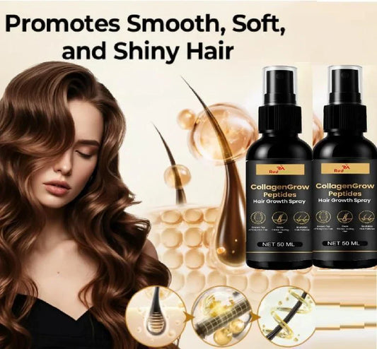 NEW Collagen Grow Hair Restore Spray 50ml Each (Pack of 2)